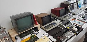 제로하나 컴퓨터박물관 8bit Retro	computer 전시장